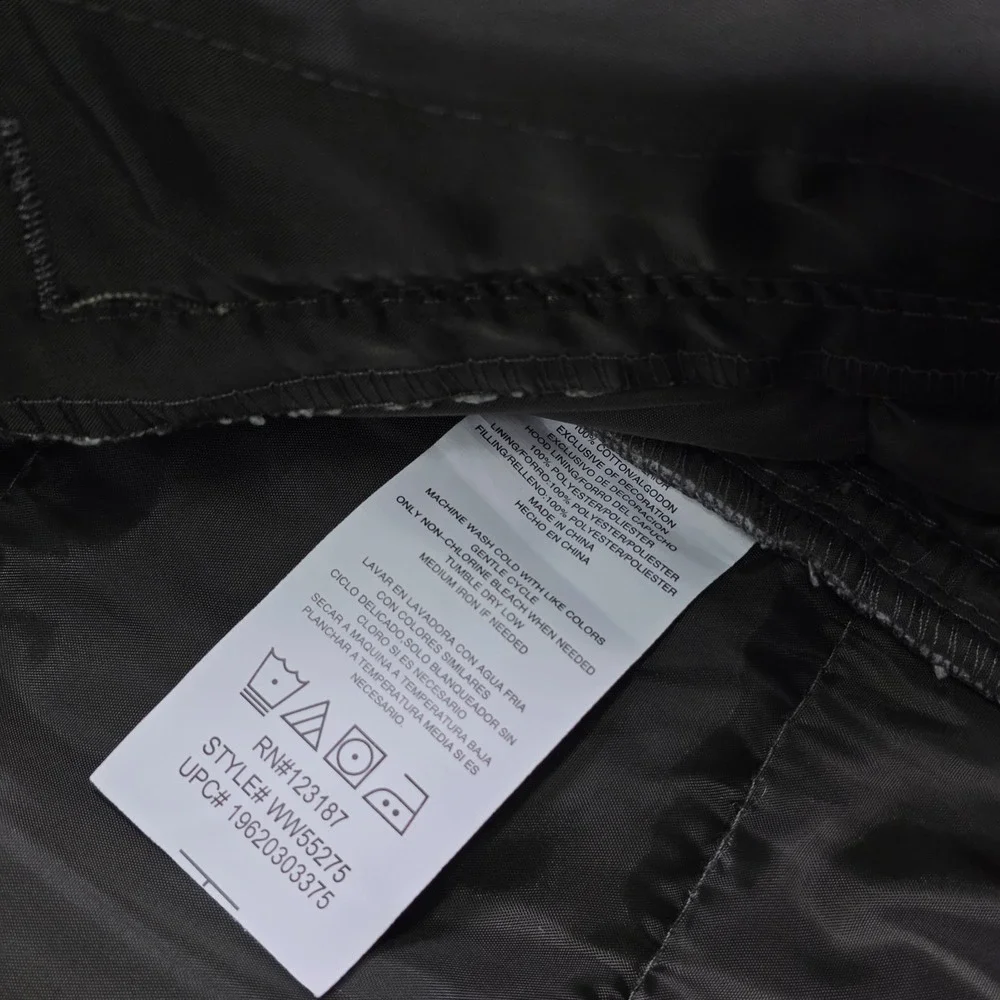 Wrangler Workwear Green Canvas Hooded Sleeveless Zip Vest Jacket Men's‎ 2XL EUC